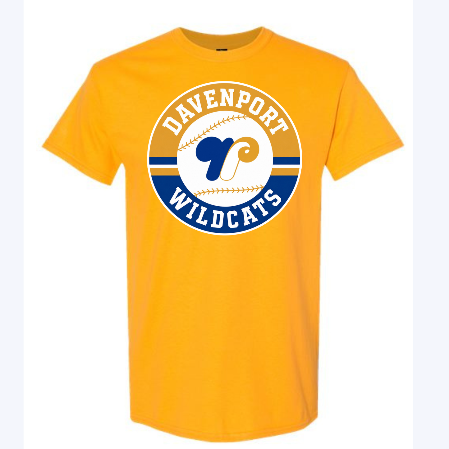 Davenport Wildcats Circle Design Shirts
